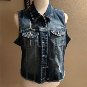Denim vest